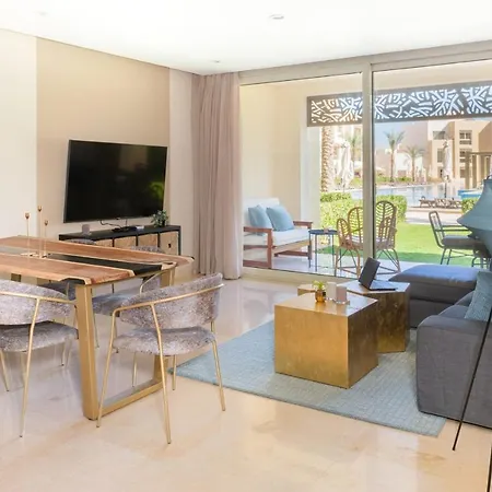 Elegant & Edgy 2 Bedroom W Beach & Pool Mangroovy Hurghada Exterior photo